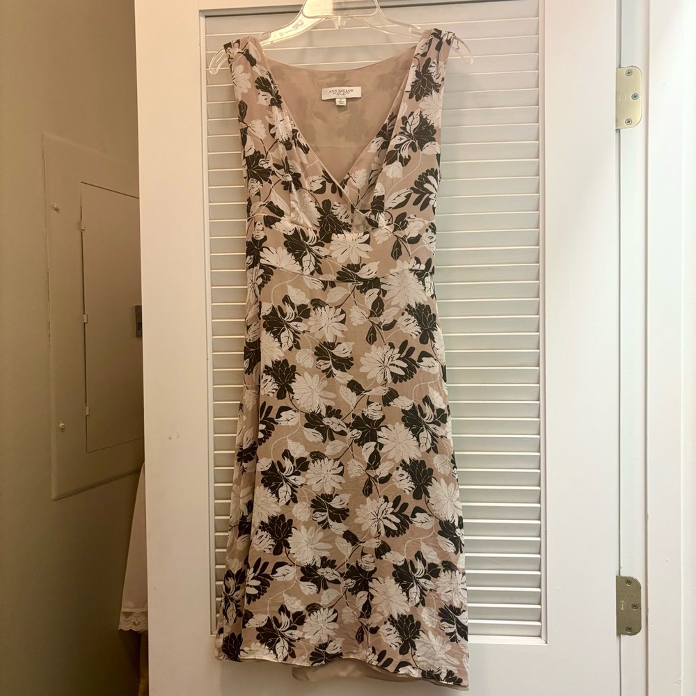 vintage ann taylor floral dress